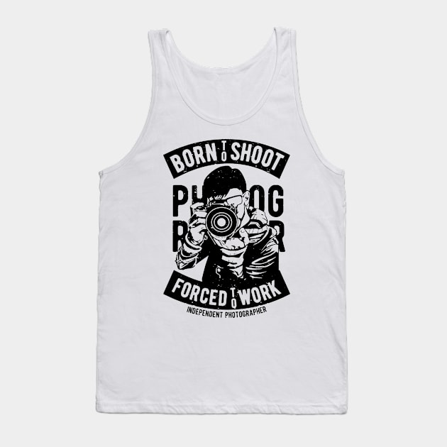 Born To Shoot Tank Top by JakeRhodes